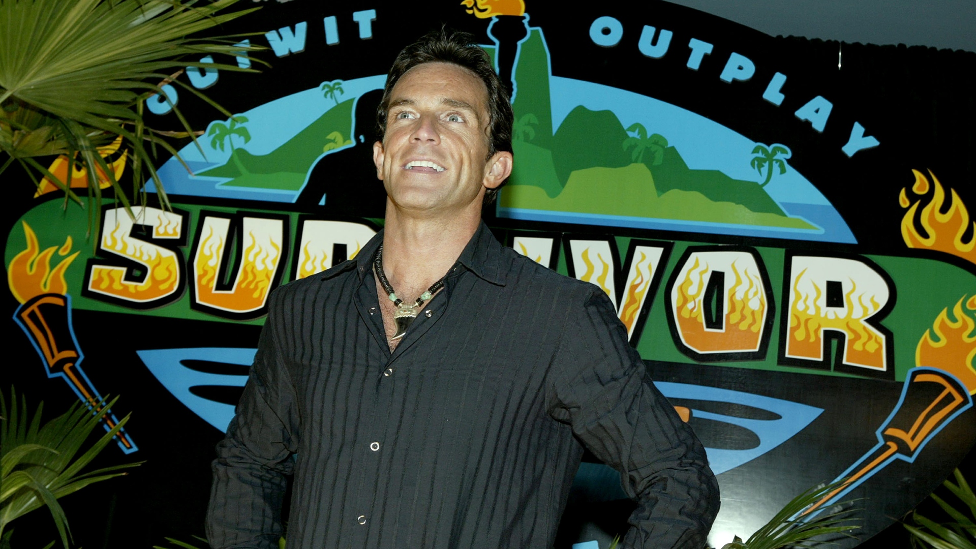 Jeff Probst smiling at a Survivor event