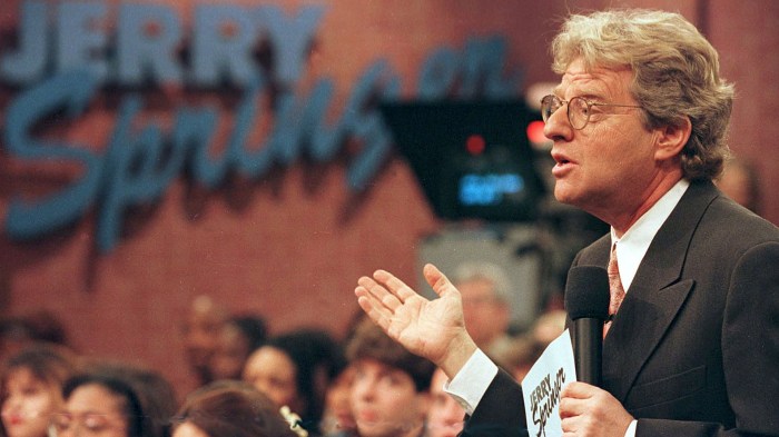 Jerry Springer on "The Jerry Springer Show"