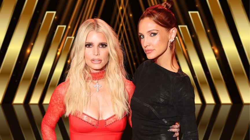 Jessica Simpson and Ashlee Simpson