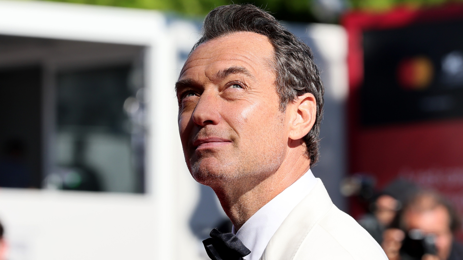 Jude Law on the red carpet of the "The Wizard Of The Kremlin"