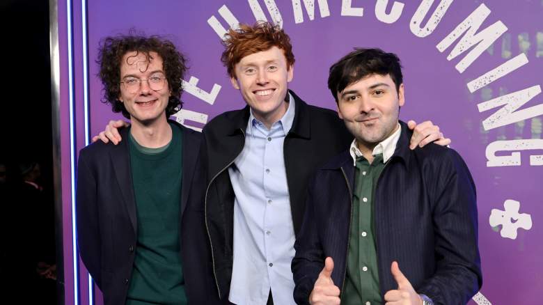 Martin Herlihy, Ben Marshall and John Higgins attend SNL50: The Homecoming Concert at Radio City Music Hall on February 14, 2025