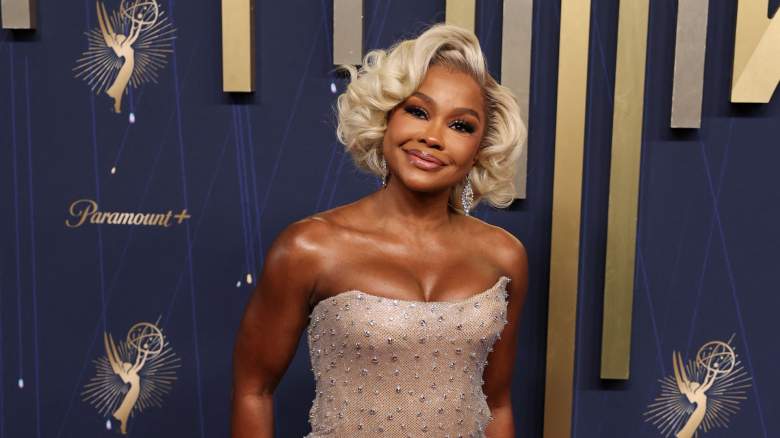 Phaedra Parks arrives for the 77th Primetime Emmy Awards at the Peacock Theatre at LA Live in Los Angeles on September 14, 2025