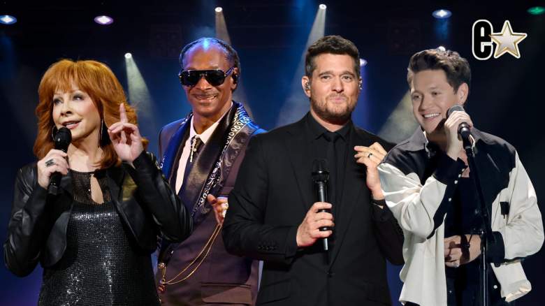 Reba McEntire, Snoop Dogg , Michael Buble , Niall Horan