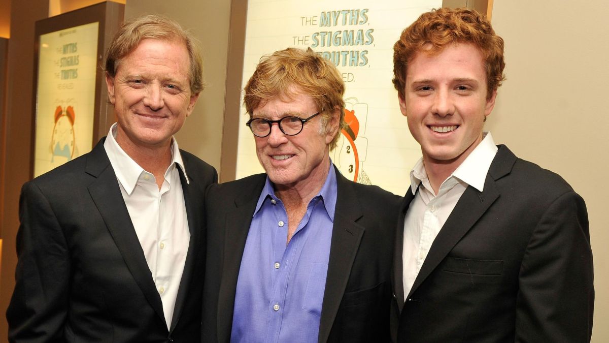Director James Redford, actor/filmmaker Robert Redford, and film subject Dylan Redford attend HBO's New York Premiere of The Big Picture: Rethinking Dyslexia on October 25, 2012