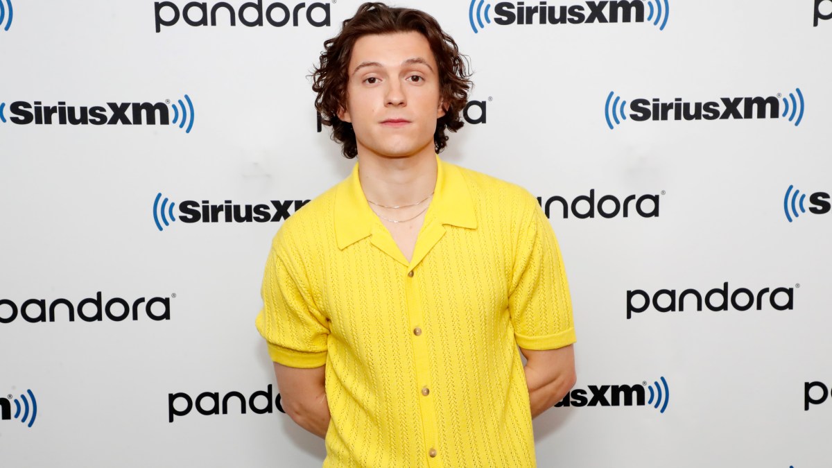 Tom Holland visits the SiriusXM Studios