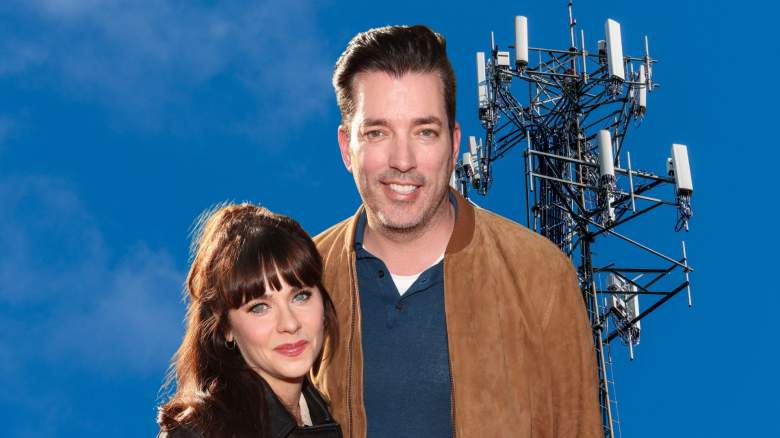 Zooey Deschanel and Jonathan Scott