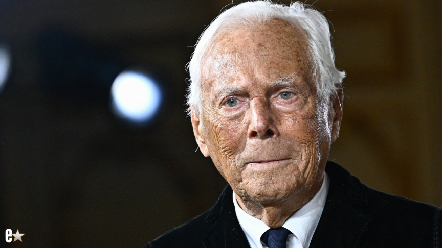 Giorgio Armani last public appearance