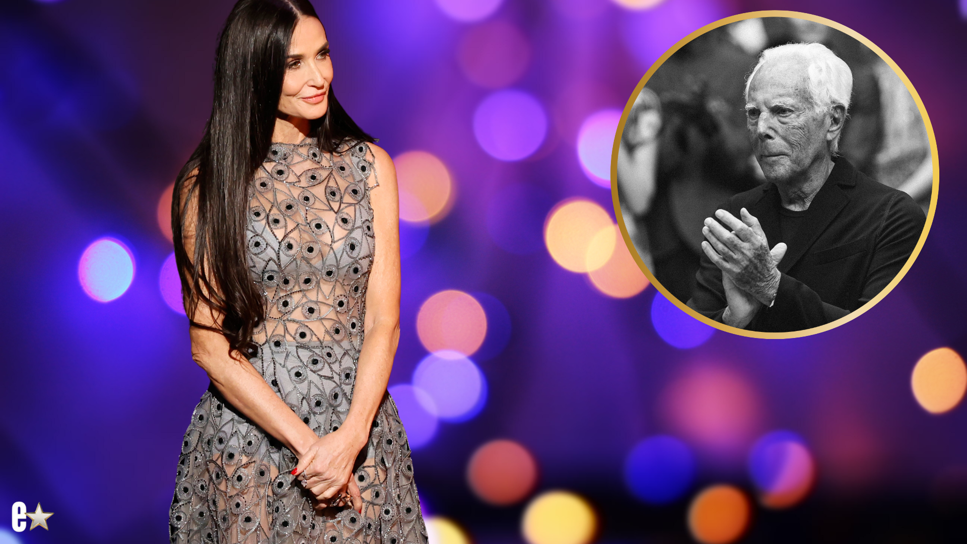 Demi Moore Remembers Giorgio Armani With Gratitude