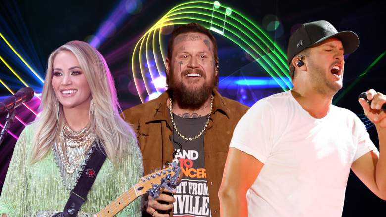 Carrie Underwood, Jelly Roll, Luke Bryan