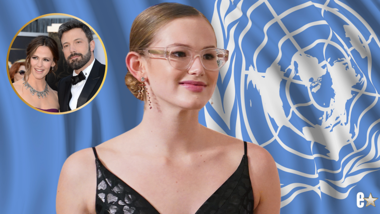 Violet Affleck Takes the Stage at the United Nations