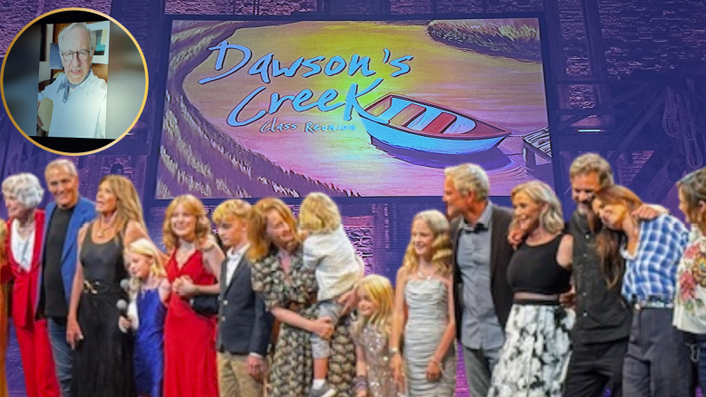 Steven Spielberg Dawson’s Creek reunion