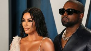 Kim Kardashian and Kanye West