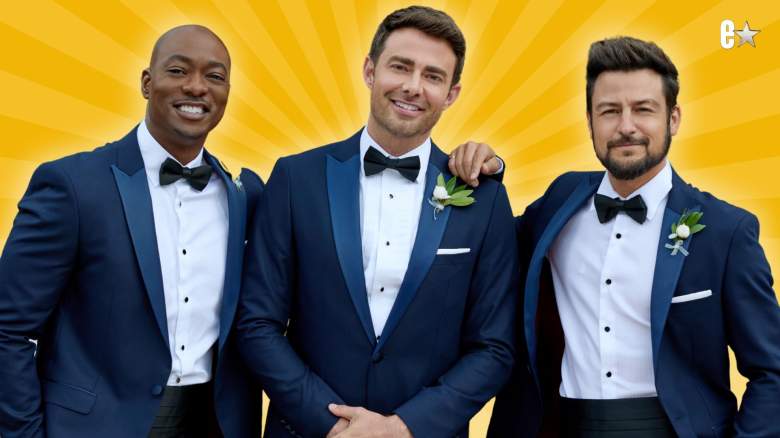 B.J. Britt, Jonathan Bennett, and Tyler Hynes