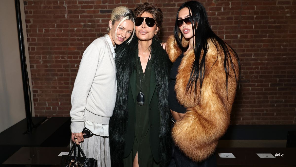 Lisa Rinna with her daughters Delilah Belle and Amelia Gray.