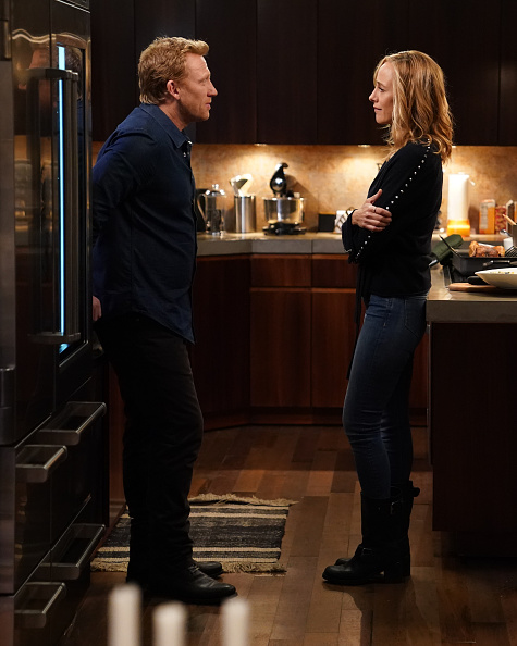 Kevin McKidd (L) and Kim Raver (R)