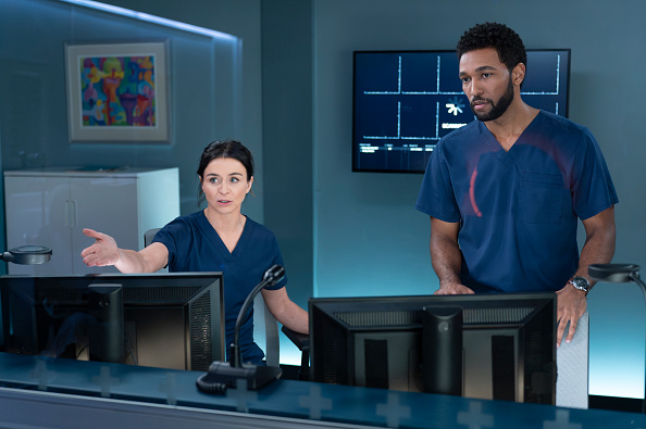 Caterina Scorsone (L) and Anthony Hill (R)