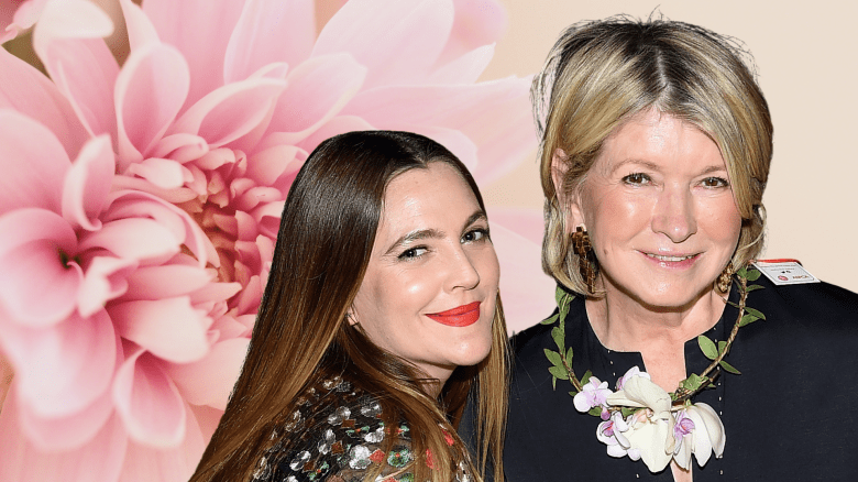 Drew Barrymore & Martha Stewart