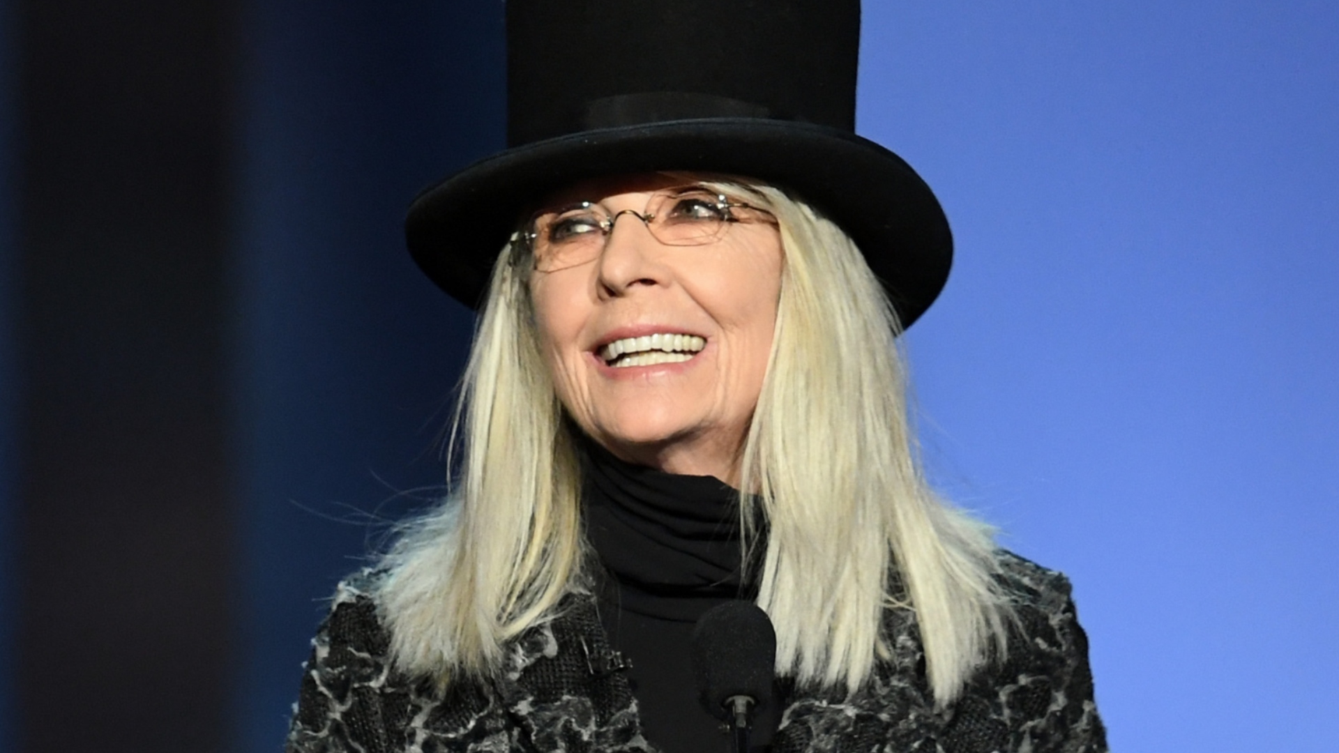 Kevin Winter/Getty Images for Turner smiling