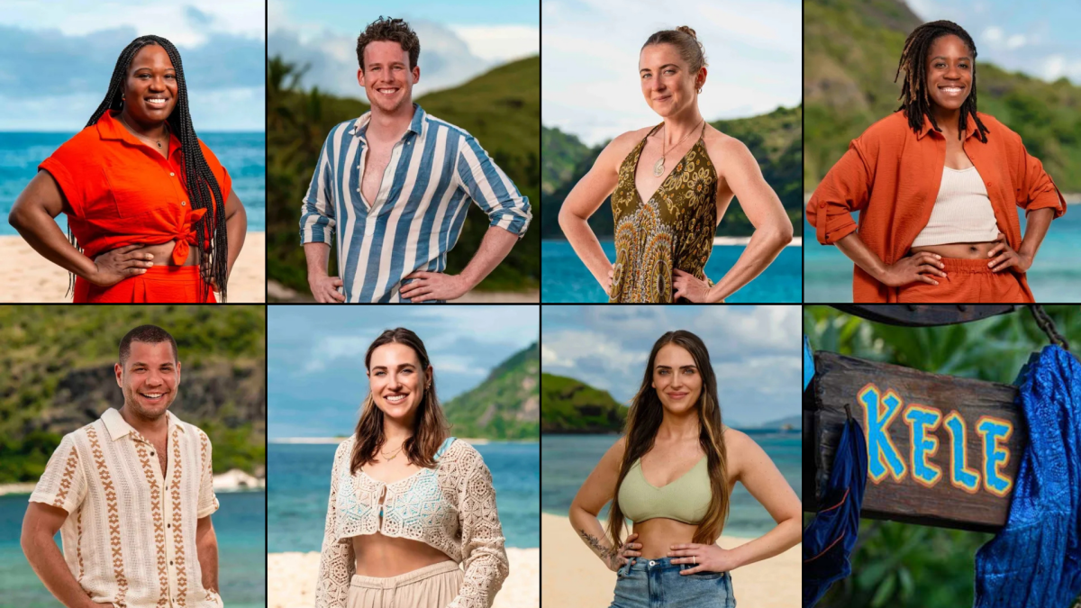 The New Kele Tribe: Kristina Mills, Steven Ramm, Sophie Segretti, MC Chukwujekwu, Alex Moore, Sophie Segretti and Sage Ahrens-Nichols