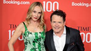 Michael J Fox, Tracy Pollan, Shrinking
