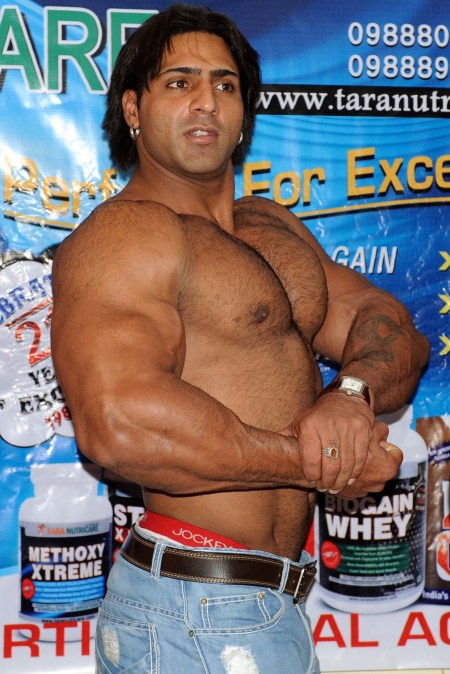 Indian actor and bodybuilder Varinder Singh Ghuman