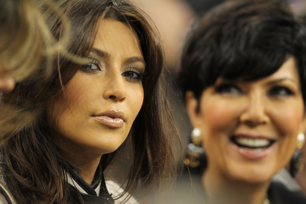 Kris Jenner Kim Kardashian 45th birthday message