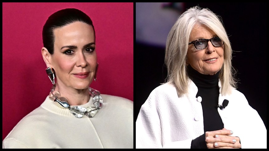Sarah Paulson tribute to Diane Keaton