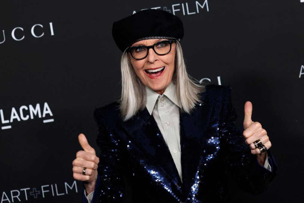 US actress Diane Keaton