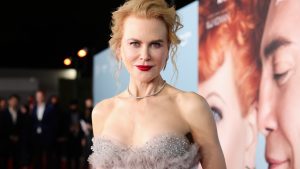 Nicole Kidman Rocks an Elegant Off-Shoulder Gown