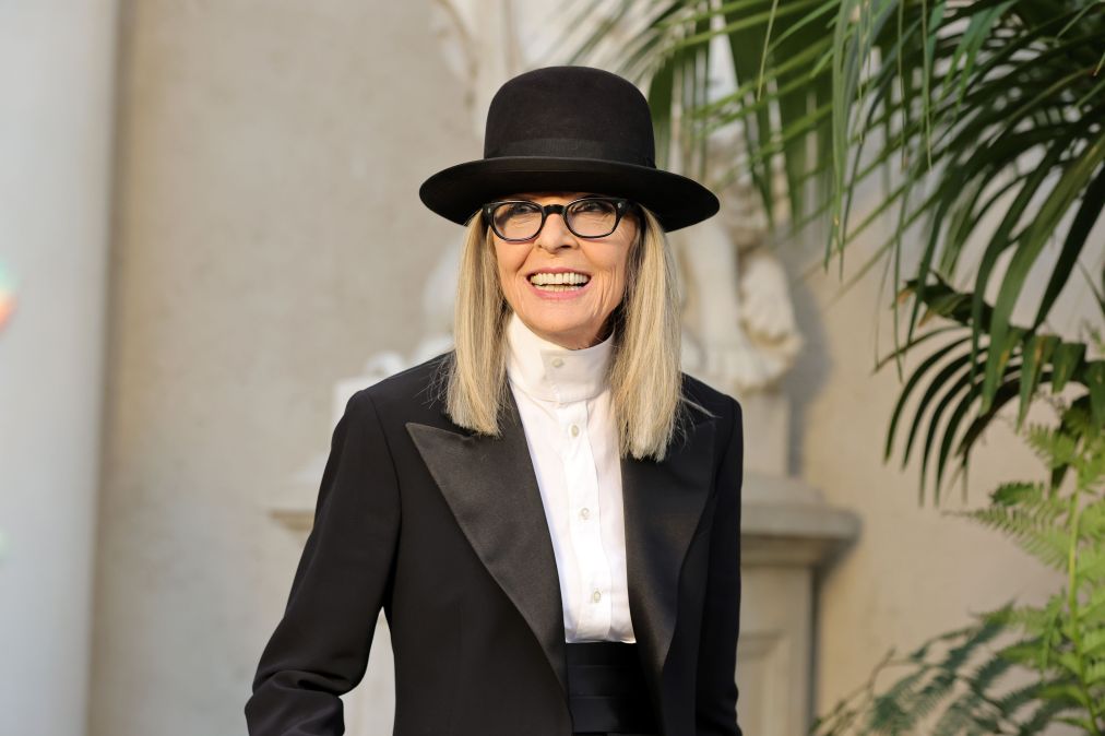 Diane Keaton smiling