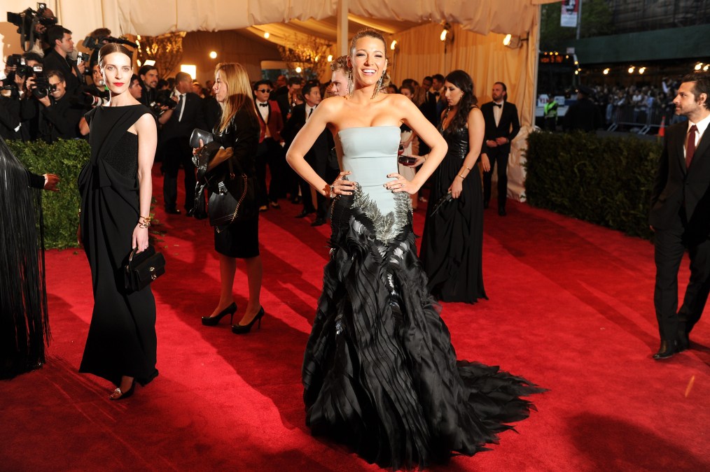 Blake Lively Gucci 2013 Met Gala