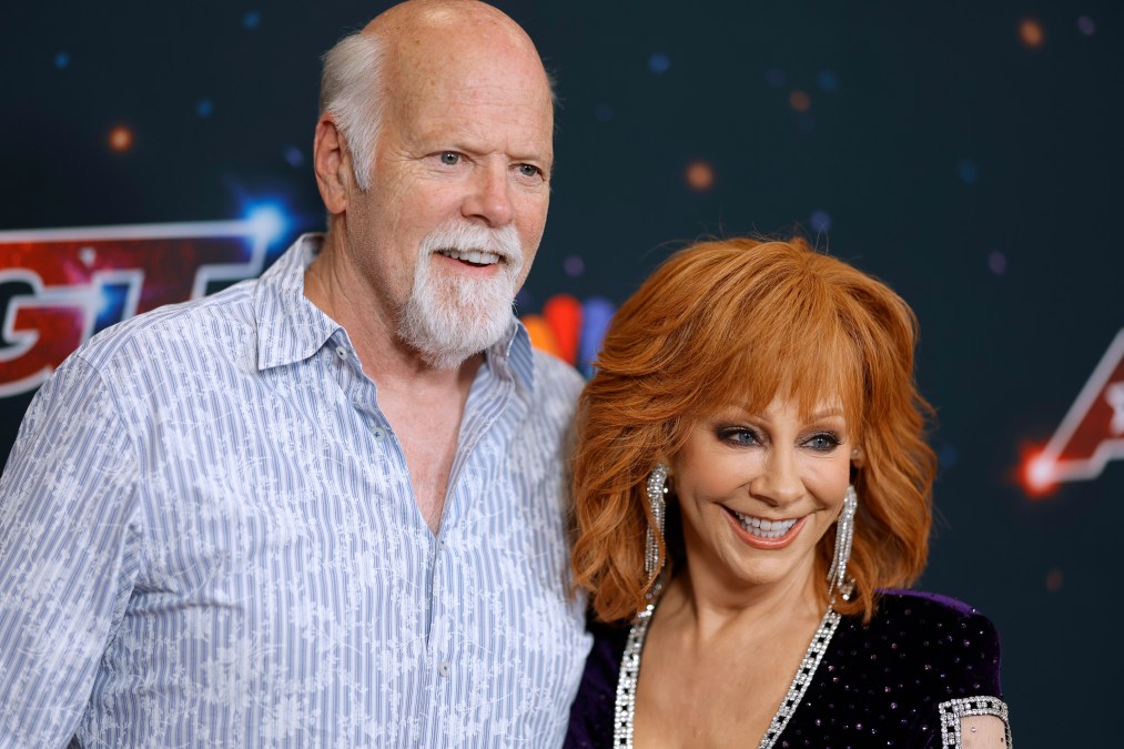 Rex Linn and Reba McEntire