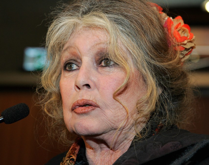 French film star Brigitte Bardot