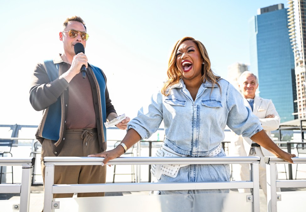 Jeff Mauro, Sunny Anderson and Geoffrey Zakarian