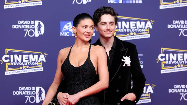 Timothée Chalamet and Kylie Jenner