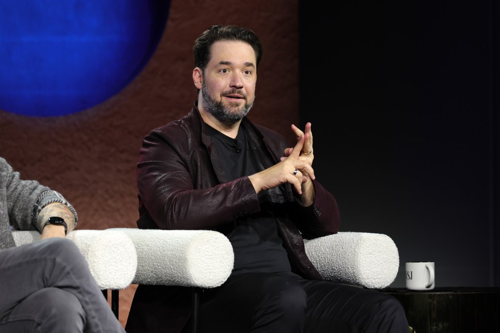Alexis Ohanian speaks onstage