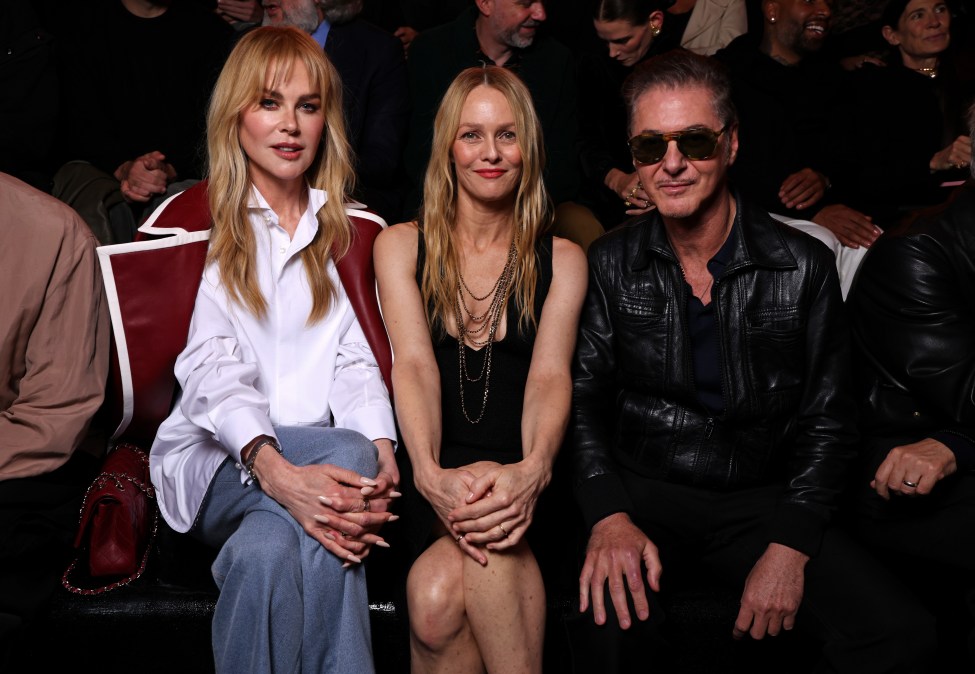  Nicole Kidman, Vanessa Paradis and Étienne Daho attend the Chanel Womenswear Spring/Summer 2026 show 