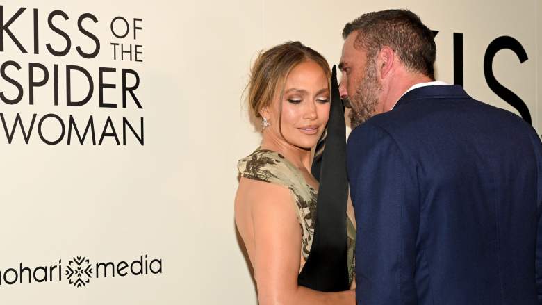 Jennifer Lopez Ben Affleck Kiss of the Spider Woman Premiere
