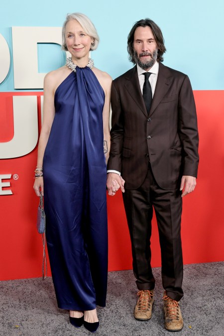 Alexandra Grant and Keanu Reeves