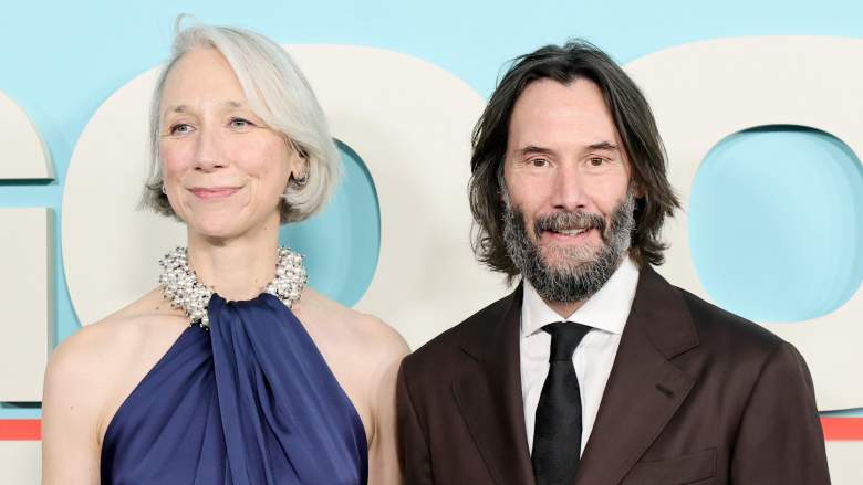 Alexandra Grant and Keanu Reeves
