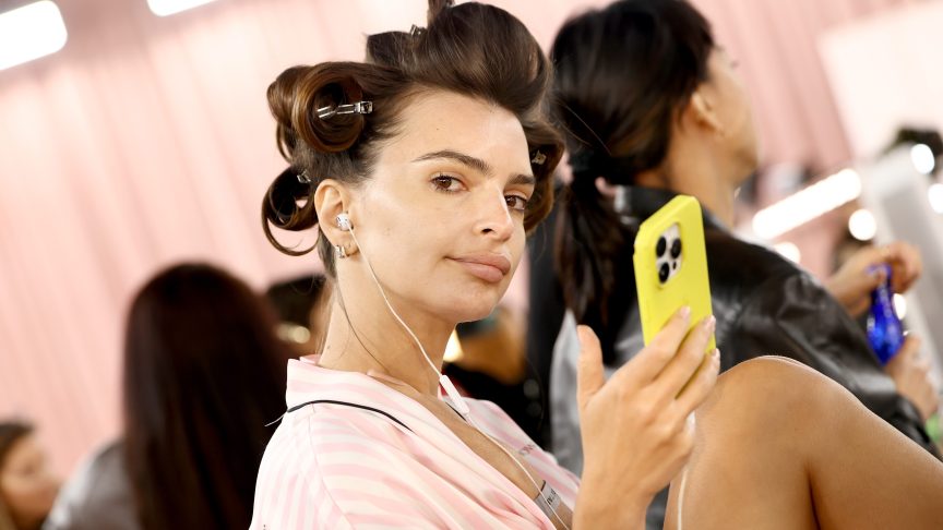 Emily Ratajkowski Victoria’s Secret Fashion Show 2025