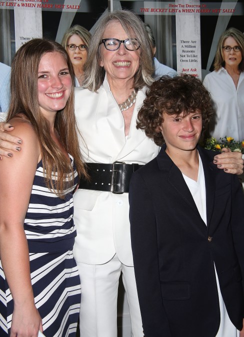 Dexter Keaton, Diane Keaton, and Duke Keaton