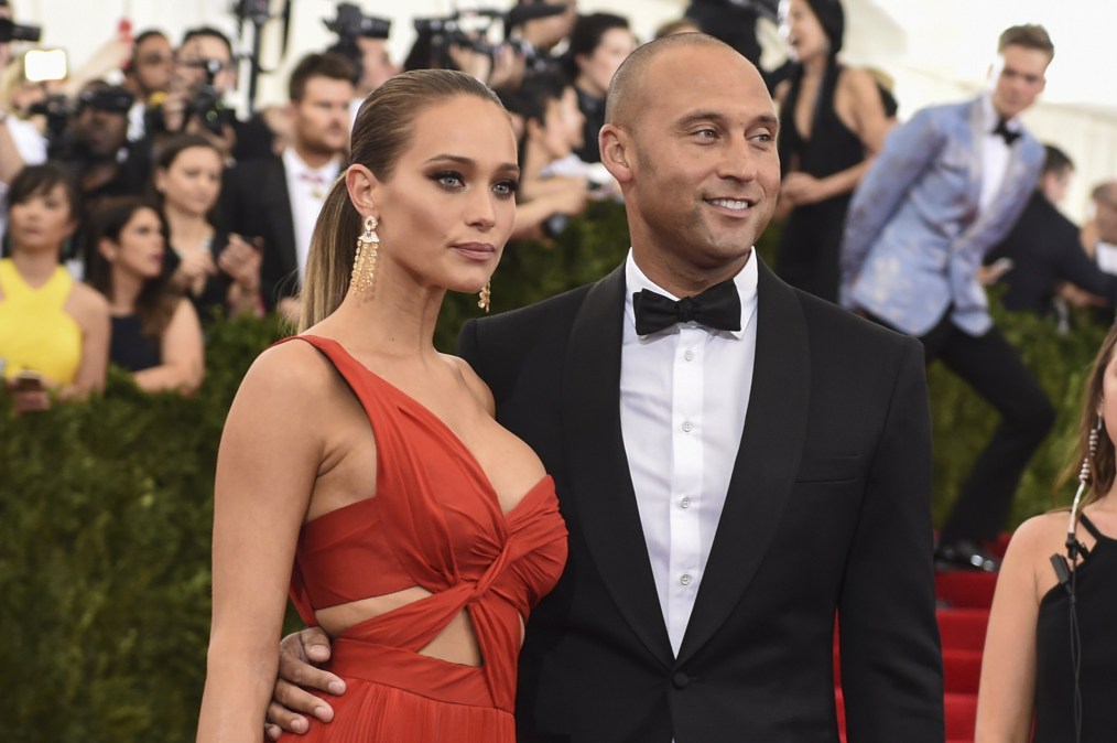 Hannah Davis Jeter and Derek Jeter