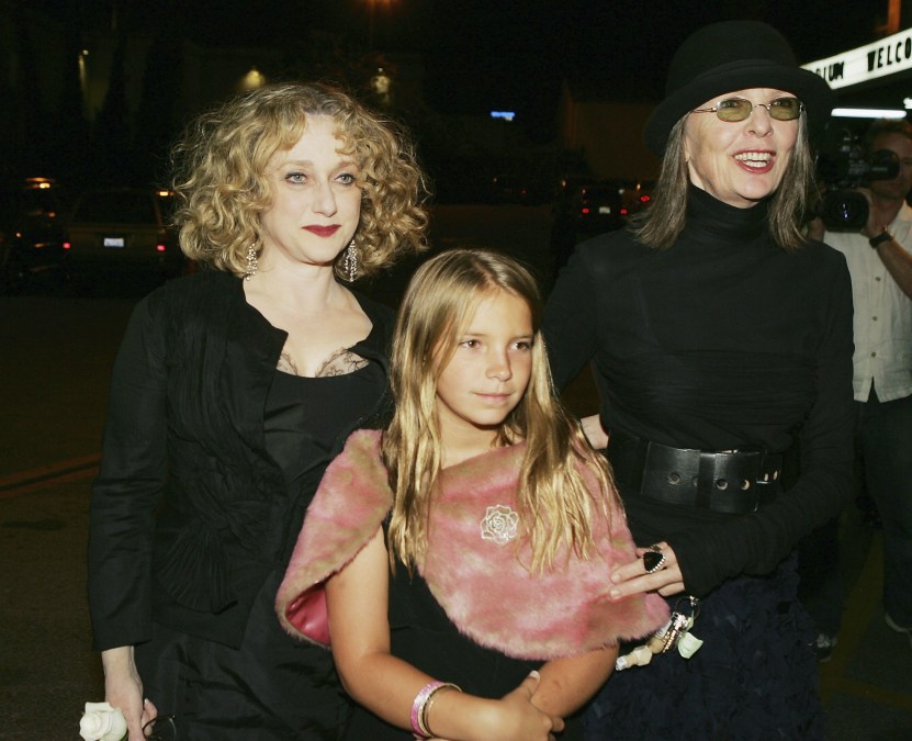 Diane Keaton and her daughter Dexter
