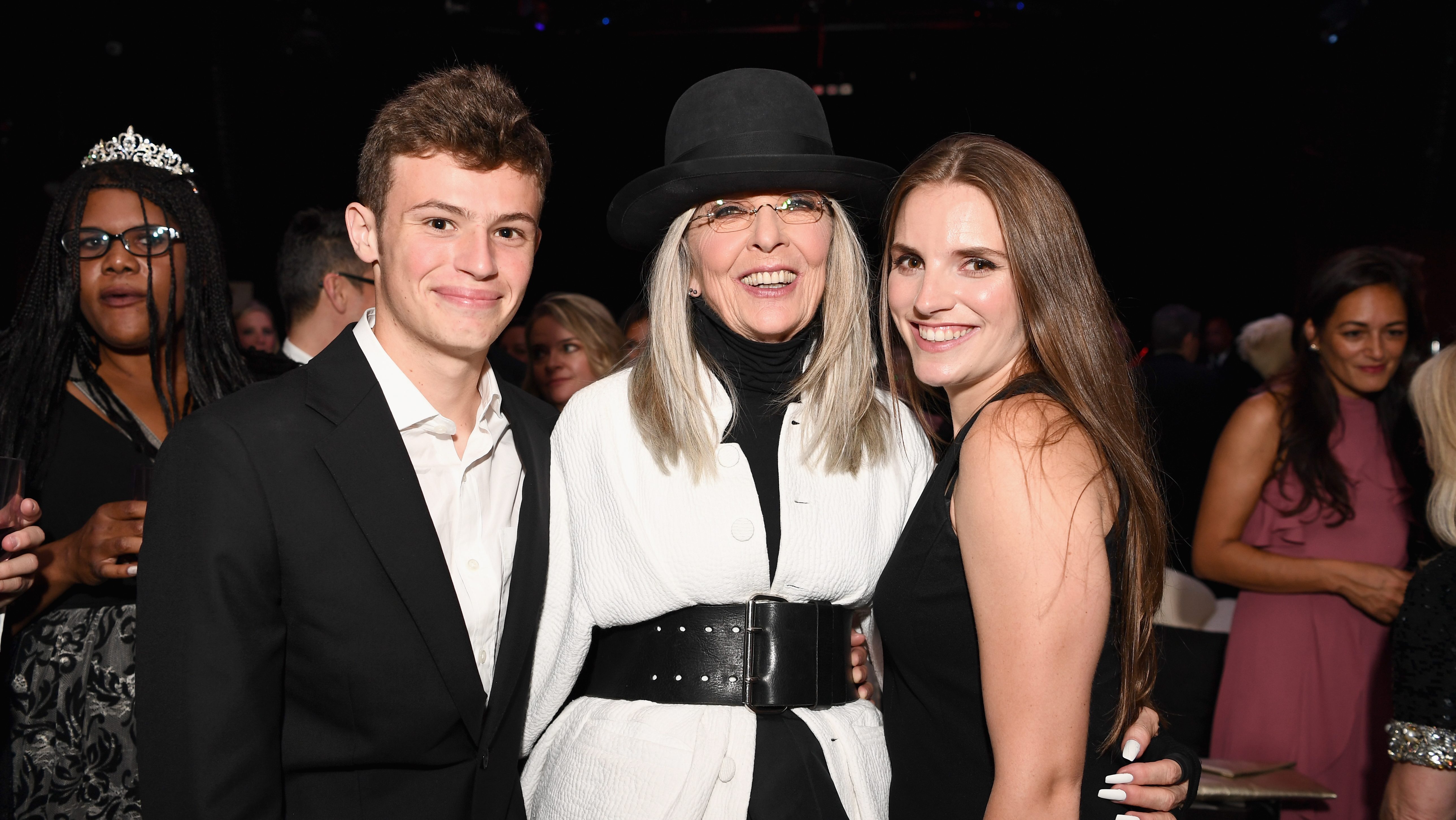 Diane Keaton and her kids