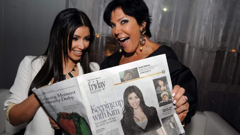 Kris Jenner Kim Kardashian 45th birthday message