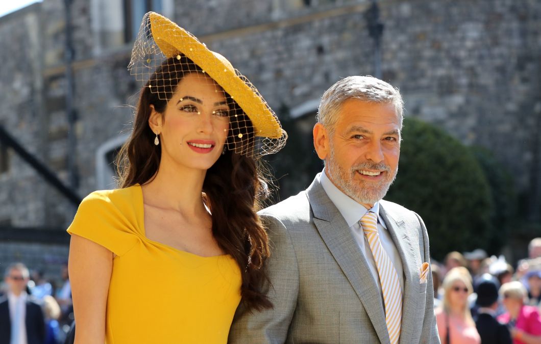 Amal Clooney and US actor George Clooney