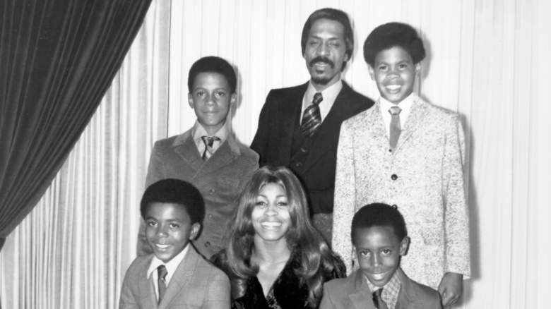 Tina Turner and her family