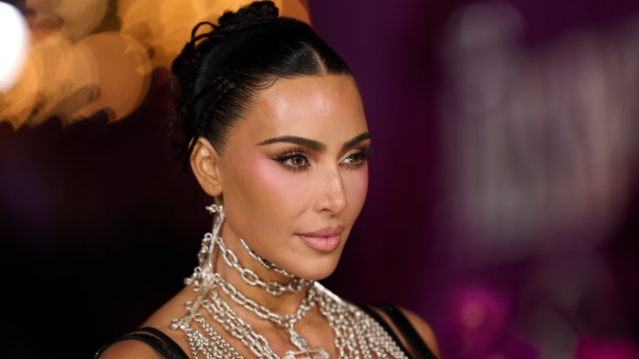 Kim Kardashian poses for a photo