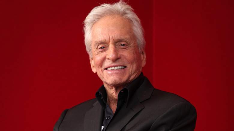 Michael Douglas smiling